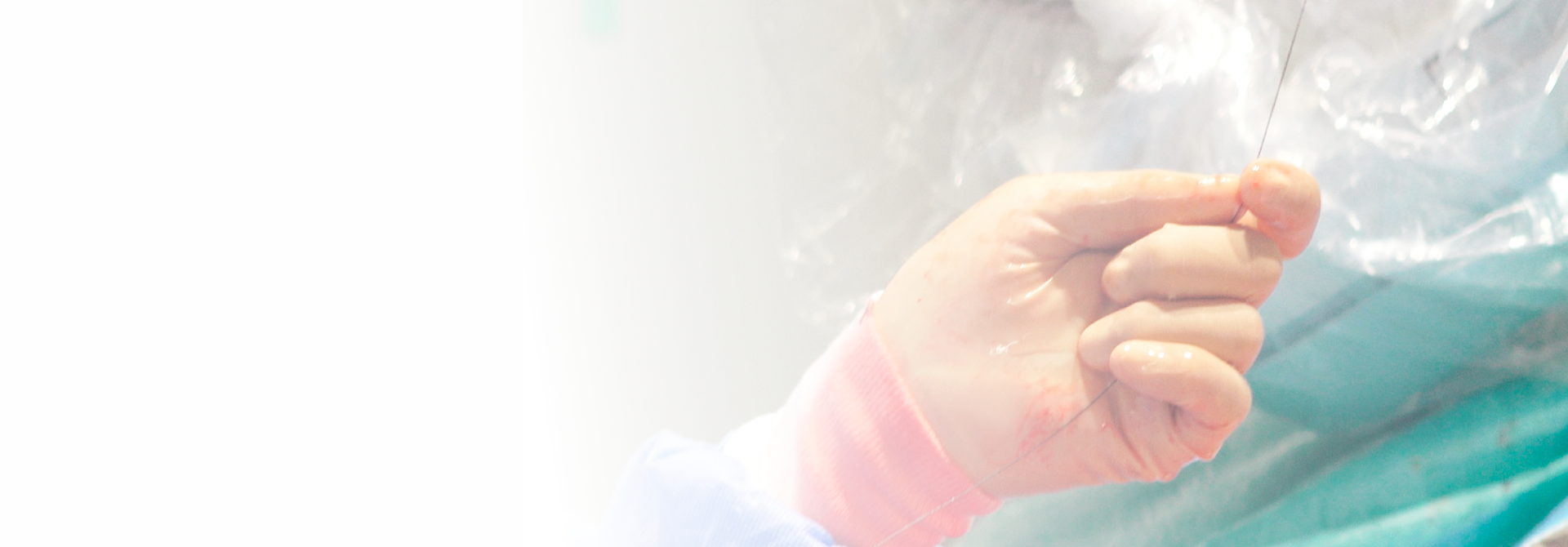 カテーテルワイヤーの手元