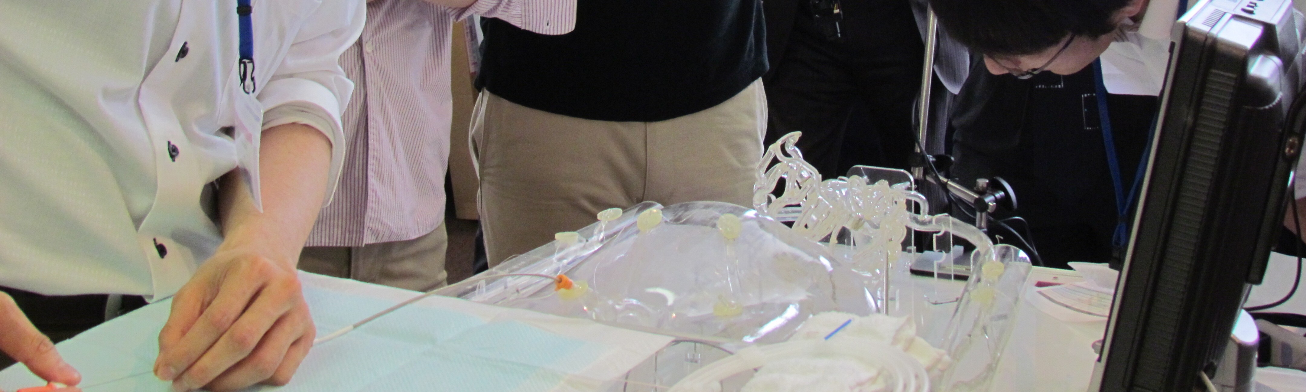 医療機器デモンストレーション